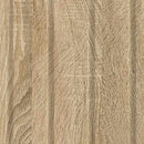 Skuffeskab Sonoma-eg 66 x 34,5 x 92 cm Konstrueret træ