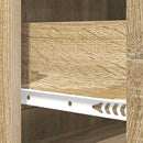 Skuffeskab Sonoma-eg 66 x 34,5 x 92 cm Konstrueret træ