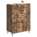 Skuffeskab Røget eg 66 x 34,5 x 92 cm Konstrueret træ