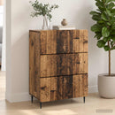Skuffeskab Gammelt træ 66 x 34,5 x 92 cm Konstrueret træ