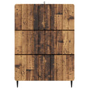 Skuffeskab Gammelt træ 66 x 34,5 x 92 cm Konstrueret træ