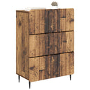 Skuffeskab Gammelt træ 66 x 34,5 x 92 cm Konstrueret træ