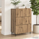 Skuffeskab 66 x 34,5 x 92 cm Konstrueret træ Artisan-eg