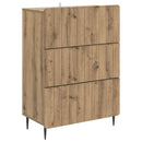 Skuffeskab 66 x 34,5 x 92 cm Konstrueret træ Artisan-eg