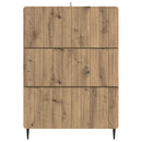 Skuffeskab 66 x 34,5 x 92 cm Konstrueret træ Artisan-eg