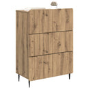 Skuffeskab 66 x 34,5 x 92 cm Konstrueret træ Artisan-eg