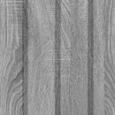Skuffeskab Grå sonoma-eg 33 x 34,5 x 92 cm Konstrueret træ