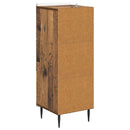 Skuffeskab Gammelt træ 33 x 34,5 x 92 cm Konstrueret træ