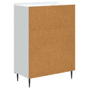 Sideboard med skuffe Hvid 66 x 34,5 x 91,5 cm Konstrueret træ