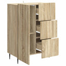 Sideboard Sonoma-eg 66 x 34,5 x 91,5 cm Konstrueret træ