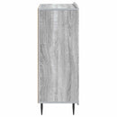 Sideboard Grå sonoma-eg 66 x 34,5 x 91,5 cm Konstrueret træ