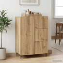 Sideboard Artisan-eg 66 x 34,5 x 91,5 cm Konstrueret træ