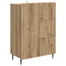 Sideboard Artisan-eg 66 x 34,5 x 91,5 cm Konstrueret træ
