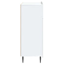 Sideboard med skuffe Hvid 66 x 34,5 x 92 cm Konstrueret træ