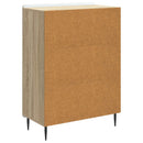 Sideboard Sonoma-eg 66 x 34,5 x 92 cm Konstrueret træ