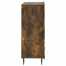Sideboard med skuffe Røget eg 66 x 34,5 x 92 cm Konstrueret træ