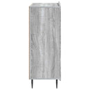 Sideboard Grå sonoma-eg 66 x 34,5 x 92 cm Konstrueret træ