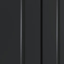 Sideboard Sort 89 x 34,5 x 82 cm Konstrueret træ