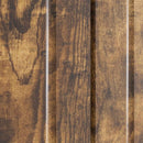 Sideboard Røget eg 89 x 34,5 x 82 cm Konstrueret træ