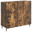 Sideboard Røget eg 89 x 34,5 x 82 cm Konstrueret træ