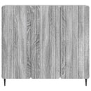 Sideboard Grå sonoma-eg 89 x 34,5 x 82 cm Konstrueret træ