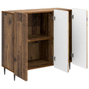 Sideboard Gammelt træ 89 x 34,5 x 82 cm Konstrueret træ