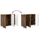 Sideboard Gammelt træ 89 x 34,5 x 82 cm Konstrueret træ