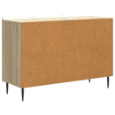 Sideboard Sonoma-eg 89 x 34,5 x 62 cm Konstrueret træ