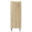 Sideboard Sonoma-eg 66 x 34,5 x 97 cm Konstrueret træ