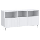 TV-skab med skuffe Hvid 102 x 34,5 x 50 cm Konstrueret træ