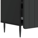 TV-skab med skuffe Sort 102 x 34,5 x 50 cm Konstrueret træ