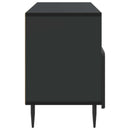 TV-skab med skuffe Sort 102 x 34,5 x 50 cm Konstrueret træ