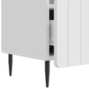 TV-skab Hvid højglans 102 x 34,5 x 50 cm Konstrueret træ