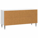 TV-skab Hvid højglans 102 x 34,5 x 50 cm Konstrueret træ