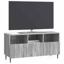 TV-skab Grå sonoma-eg 102 x 34,5 x 50 cm Konstrueret træ