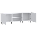 TV-skab Hvid 150 x 31 x 52 cm Konstrueret træ