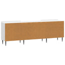 TV-skab Hvid højglans 150 x 31 x 52 cm Konstrueret træ