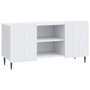 TV-skab Hvid 102 x 34,5 x 52 cm Konstrueret træ