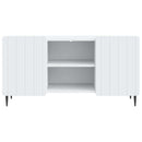 TV-skab Hvid 102 x 34,5 x 52 cm Konstrueret træ