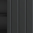 TV-skab Sort 102 x 34,5 x 52 cm Konstrueret træ