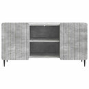 TV-skab Betongrå 102 x 34,5 x 52 cm Konstrueret træ