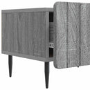 TV-skab Grå sonoma-eg 147 x 34,5 x 32 cm Konstrueret træ