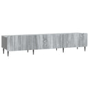 TV-skab Grå sonoma-eg 147 x 34,5 x 32 cm Konstrueret træ