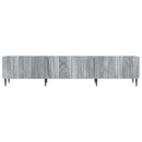 TV-skab Grå sonoma-eg 147 x 34,5 x 32 cm Konstrueret træ