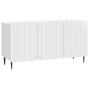 TV-skab Hvid højglans 99 x 34,5 x 52 cm Konstrueret træ