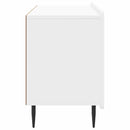 TV-skab Hvid højglans 99 x 34,5 x 52 cm Konstrueret træ