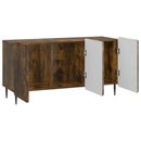 TV-skab Røget eg 99 x 34,5 x 52 cm Konstrueret træ