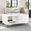 Sofabord Hvid 90 x 50 x 40 cm Konstrueret træ