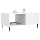 Sofabord Hvid 90 x 50 x 40 cm Konstrueret træ