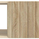 Sofabord Sonoma-eg 90 x 50 x 40 cm Konstrueret træ